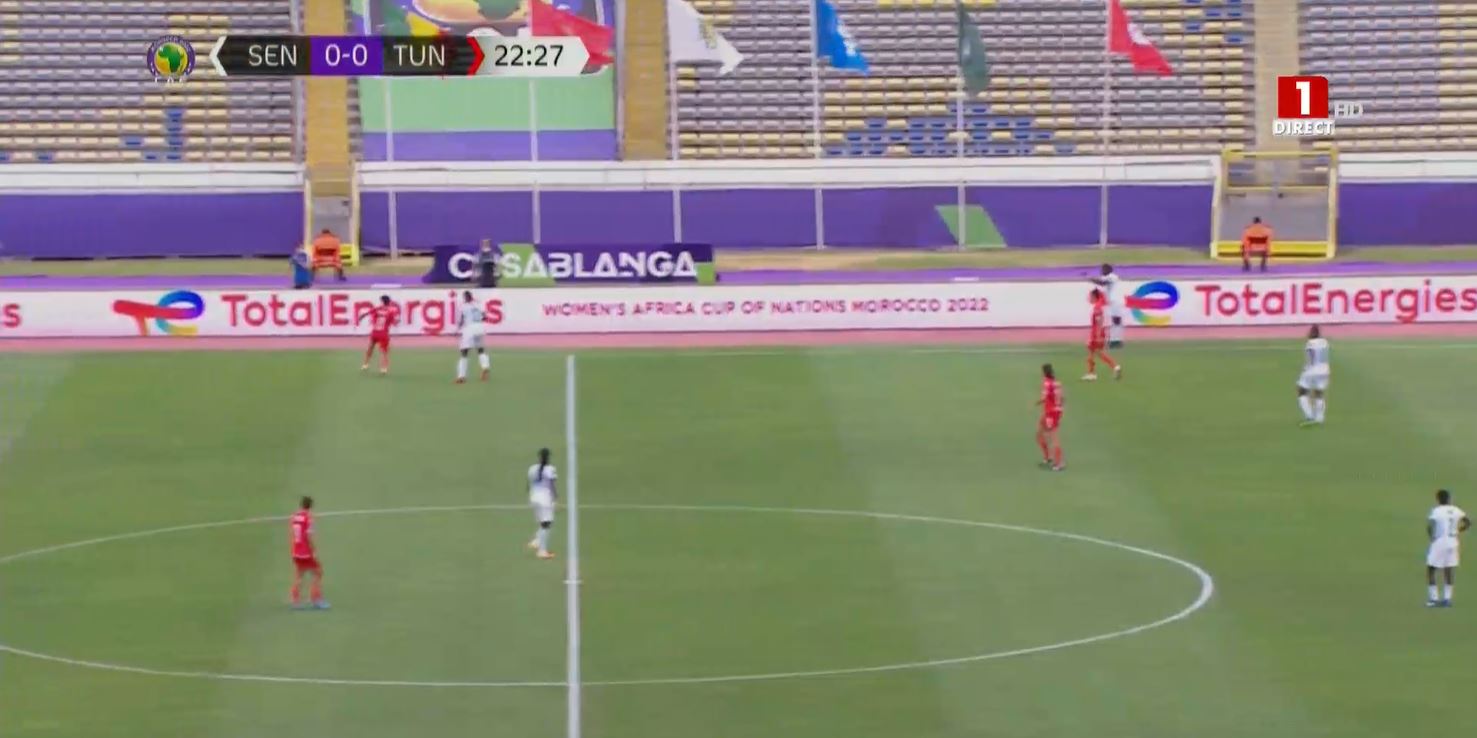 Sénégal vs tunisie fille foot