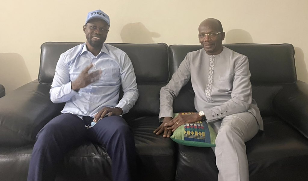 Rencontre : Lansana Gagny Sakho salue « l’engagement et la vision » de Ousmane Sonko pour le Sénégal