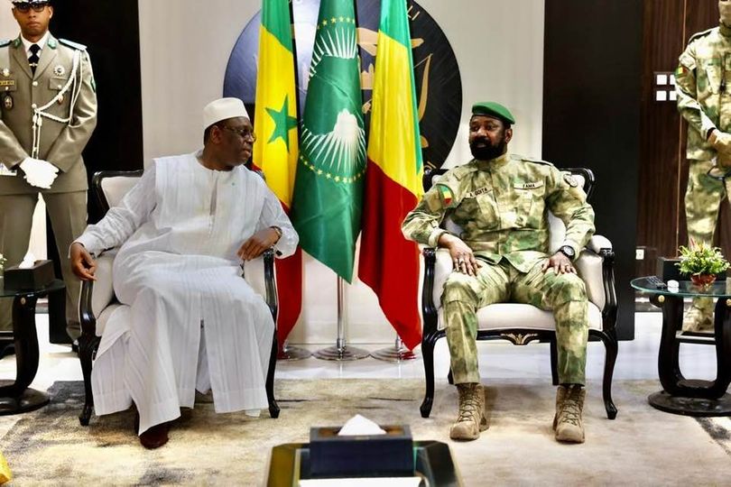 Visite officielle au Mali : Les images de la rencontre entre Macky et Goïta
