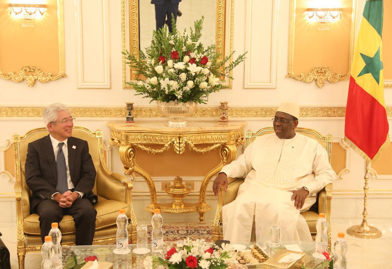 Tunis : Macky Sall reçoit les responsables du groupe Toyota tsusho coorporation