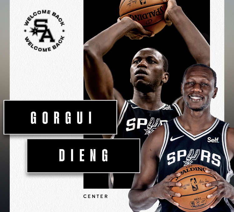 NBA : San Antonio officialise l’arrivée de Gorgui Sy Dieng