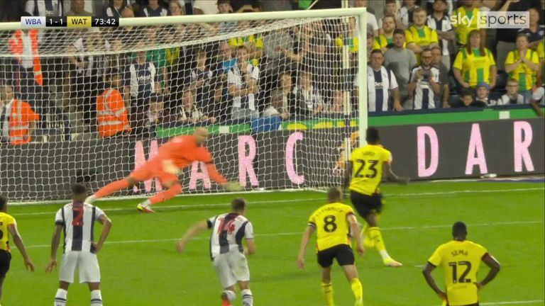 Watford: Le penalty manqué d&rsquo;Ismaila Sarr face à West Bromwich (Vidéo)