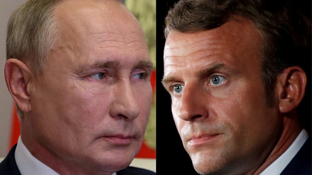 Guerre en Ukraine : Emmanuel Macron dénonce « l’attaque brutale » de Poutine