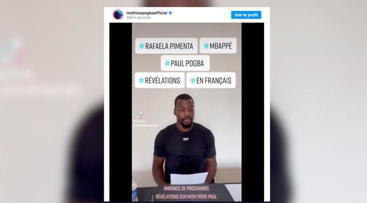 Mathias Pogba promet de faire des révélations sur son frère Paul, la justice française ouvre une enquête