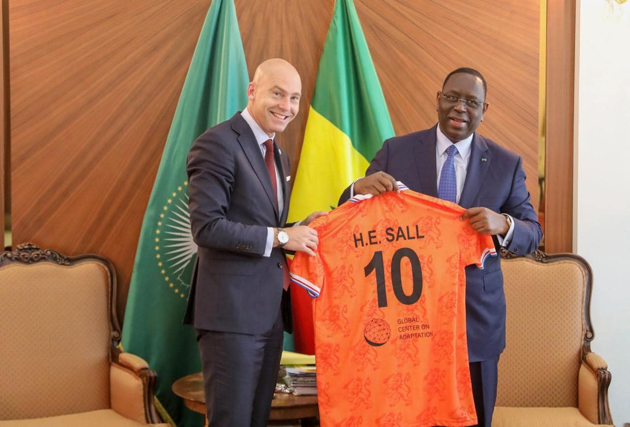 En prélude du Sommet de Rotherdam : Macky Sall reçoit le DG du global center on adaptation