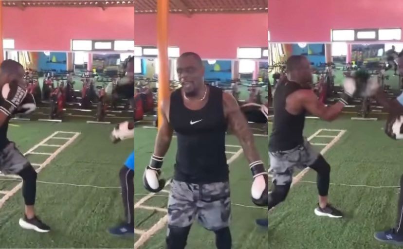 Boxe: Henri Camara montre ses talents de frappeur (Vidéo)