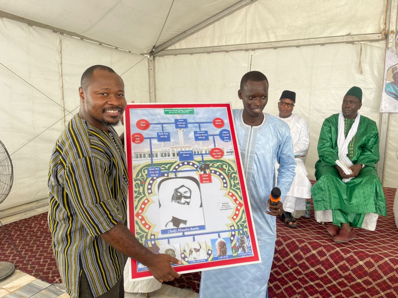 Dakar : Guy M. Sagna à Massalikoul Djinane pour la présentation du « Dërëm ak ngërëm »