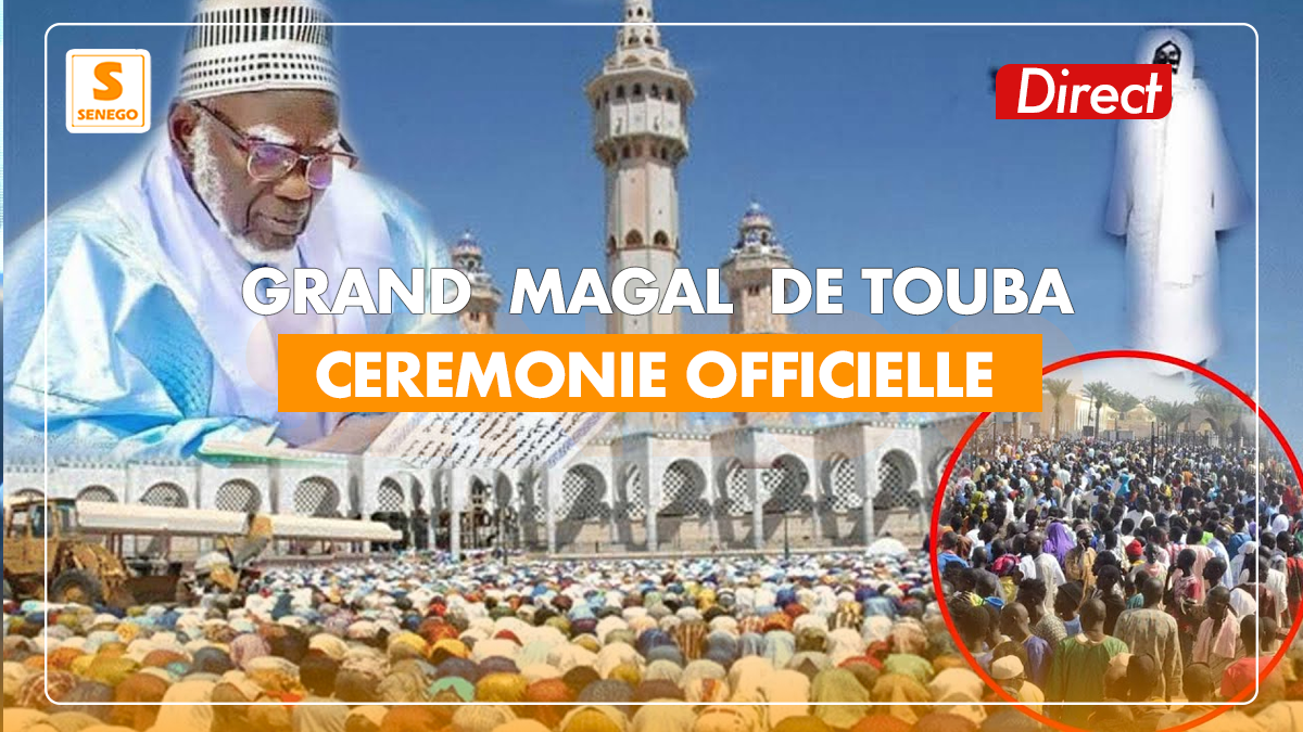 Cérémonie officielle Magal : Revivez le discours plein de sens de Serigne Mountakha (Senego TV)