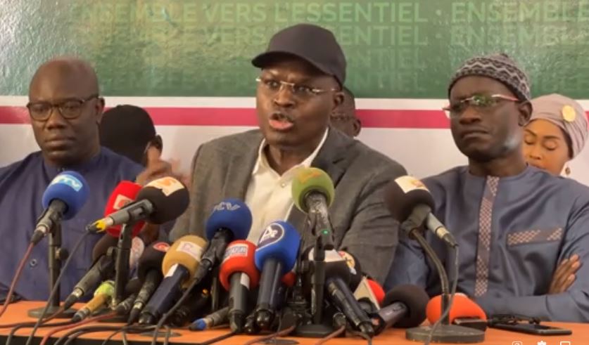 YAW : La conférence des leaders face à la presse, ce lundi