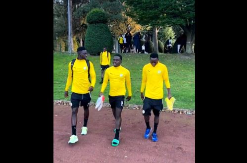 Autriche : Arrivée des Lions du Sénégal au Sport centre Donaucity pour leur séance d’entraînement