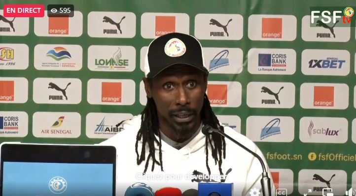 Sénégal vs Bolivie: Suivez la conférence de presse d’après match d’Aliou Cissé