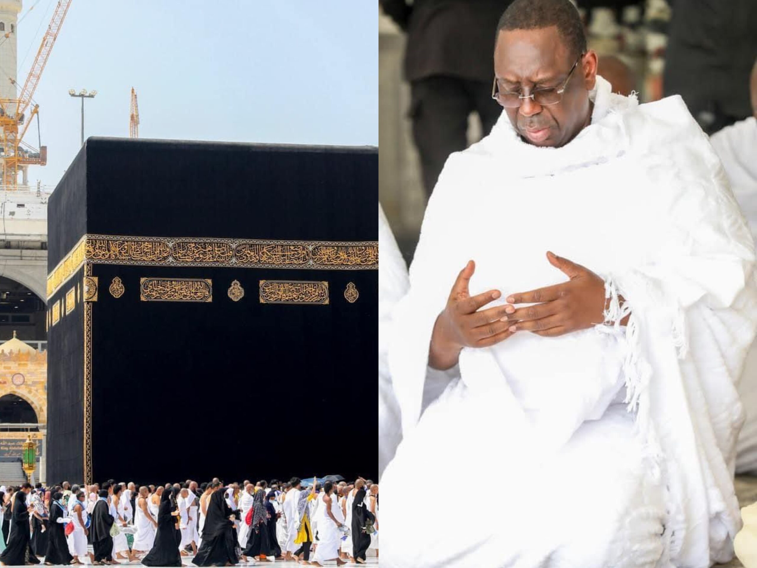 Mecque Macky Sall a effectué la Oumra Photos