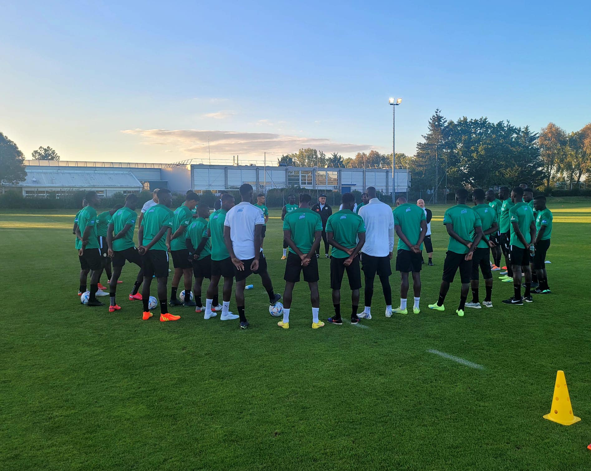 Foot – Regroupement des Lions: « Tous les joueurs présents se sont entraînés ce mercredi matin »