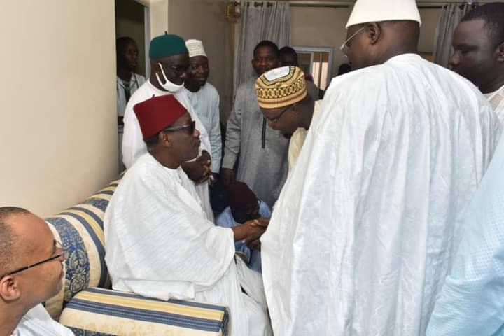 Tivaouane : Sonko et Cie reçus par Serigne Maodo Sy Dabakh…