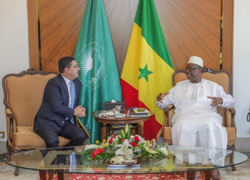 Palais : Macky Sall reçoit le ministre des Affaires Etrangères du Maroc (Photos)