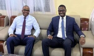 Dakar Dem Dikk: Le nouveau DG, Ousmane Sylla rend visite à Me Moussa Diop