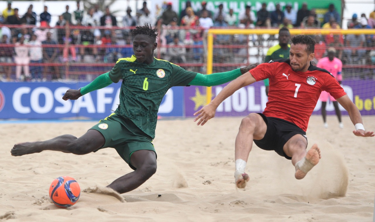 Beach Soccer: Les Lions du Sénégal renversent l’Egypte et remportent la Coupe Cosafa