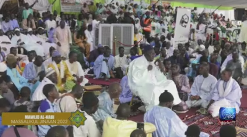 Dakar : Suivez le Maouloud 2022 de la communauté mouride à Massalikul Jinaan (vidéo)