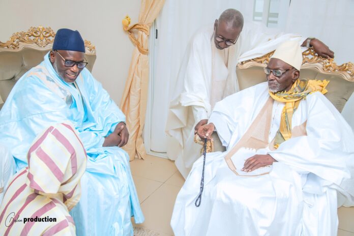 Gamou Ndiassane : Une délégation de Serigne Mountakha reçue par le Khalife des Khadres…