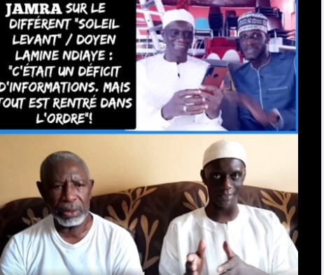 Rififi Lamine Ndiaye et Sanekh : Mame Matar Jamra  réconcilie les deux acteurs (vidéo)