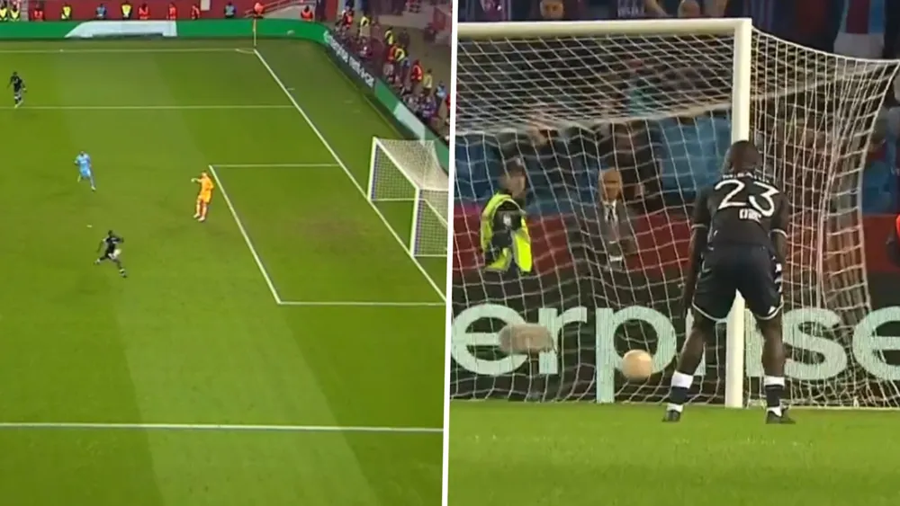 Europa League : Le but gag de Malang Sarr contre son camp face à Trabzonspor (Vidéo)