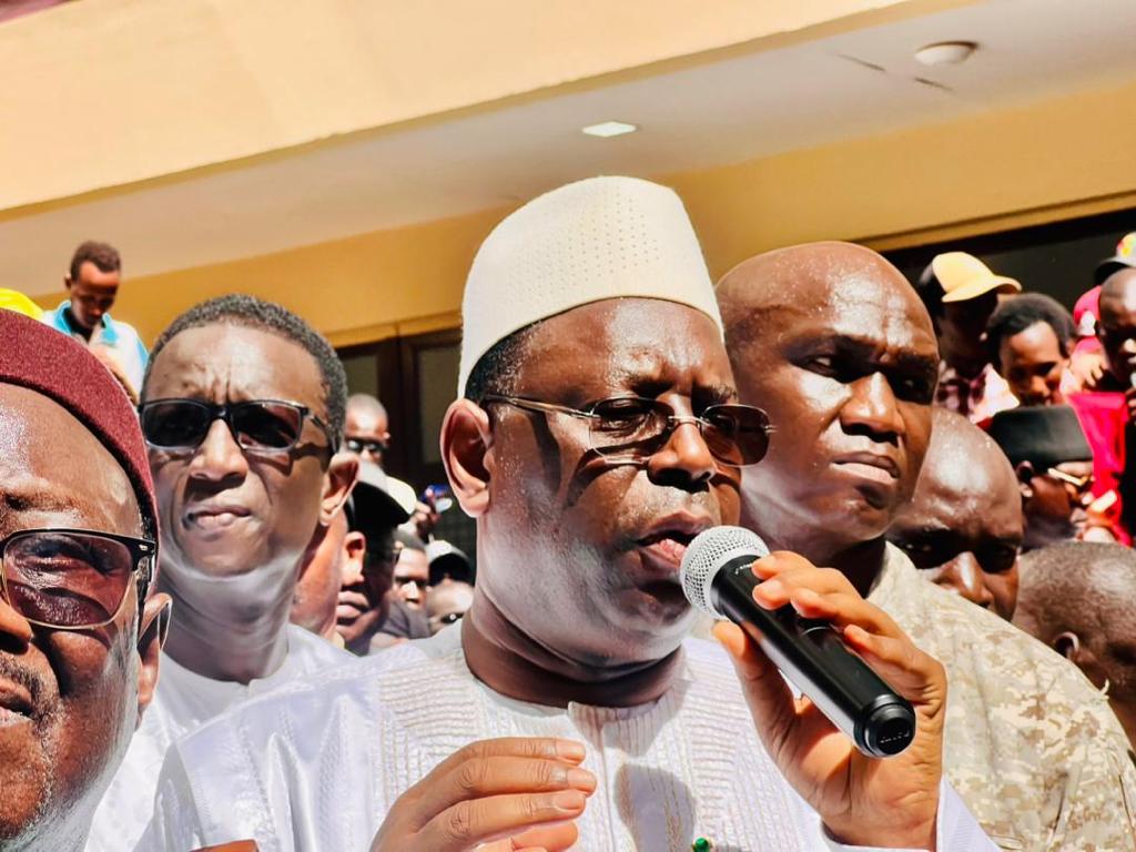 Macky Sall à ses militants : « Occupez le terrain politique…Resserrez les rangs et formez un bloc solide »