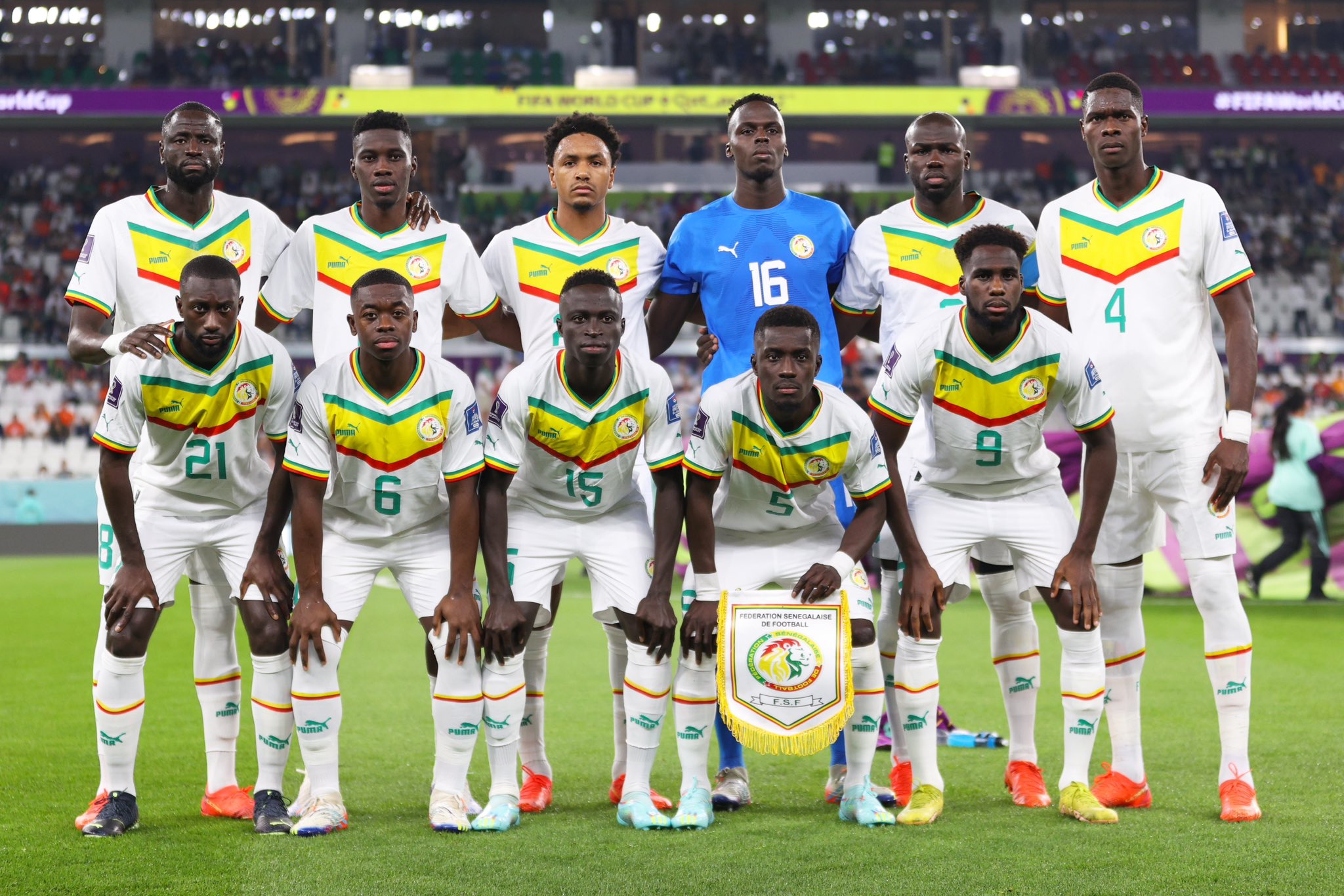 Qatar vs Sénégal: Découvrez le onze de départ des Lions avec Ismail Jakobs et Famara Diédhiou (officiel)