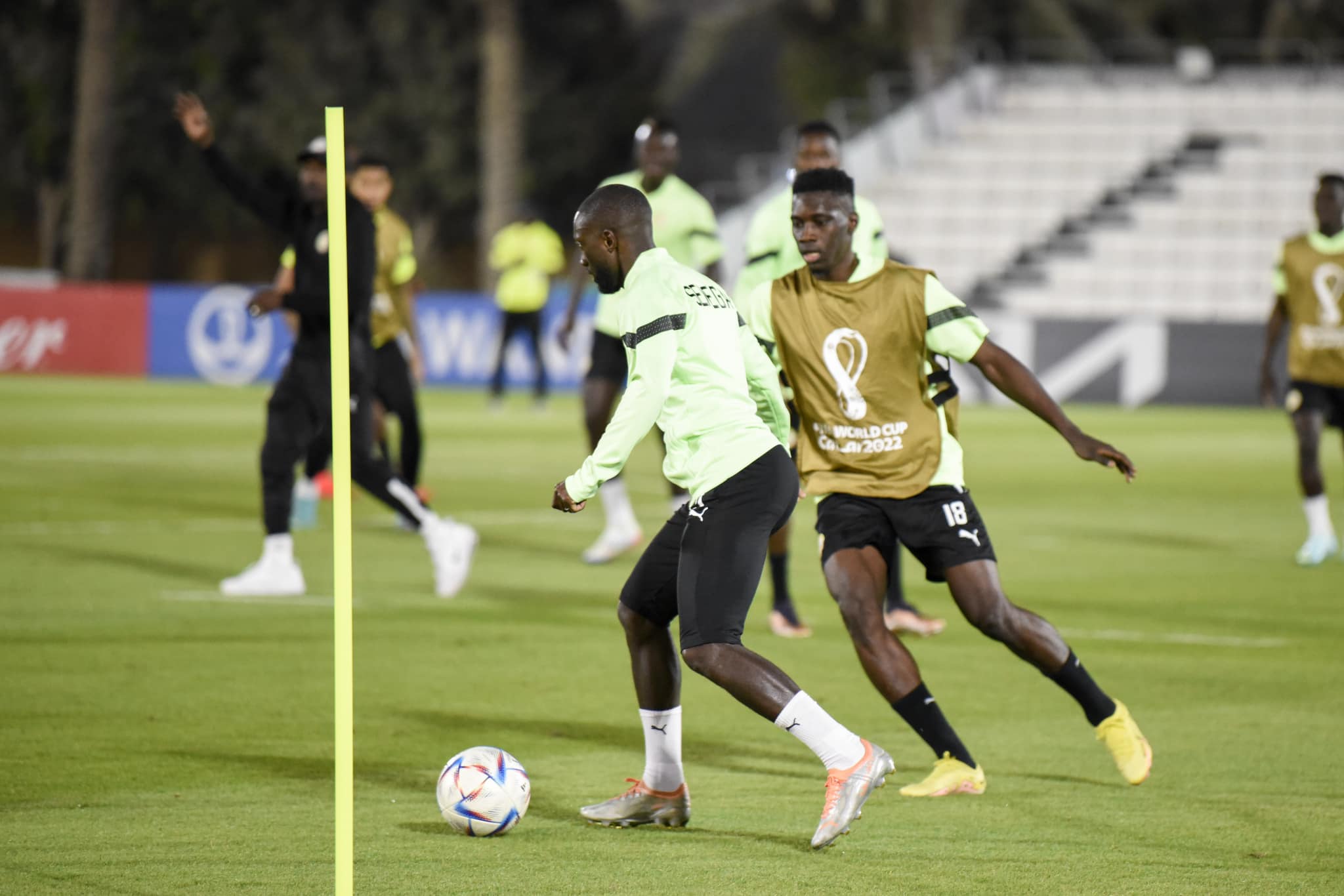 Mondial 2022 – Sénégal vs Equateur: Les Lions fin prêts, la séance d’entrainement du jour en images