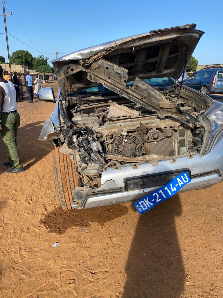 Serigne Mbacké Ndiaye victime d’un accident