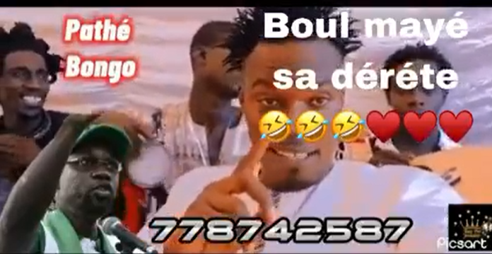 « Boul mayé sa dara »: Cette nouvelle chanson de Pathé Bongo enflamme la toile…(vidéo)