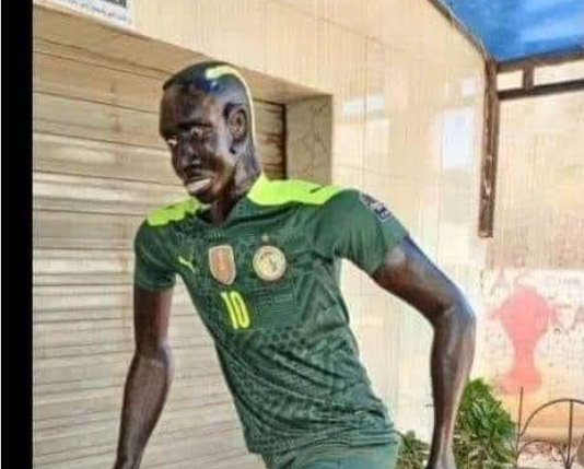 Déchainement sur la toile : Une statue ratée de Sadio Mané
