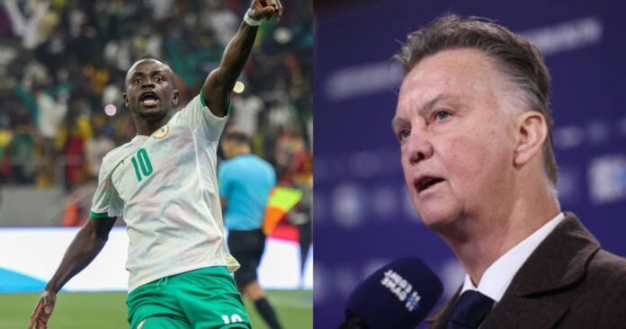 Van Gaal : « L’absence de Mané est un gros raté pour le Sénégal (…) Nous pouvons gagner la Coupe du monde »
