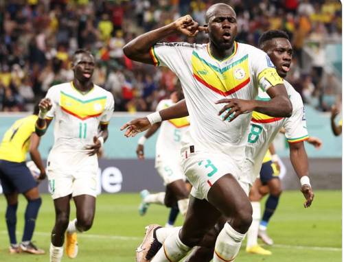 Équateur – Sénégal : Koulibaly redonne l’avantage aux Lions (2-1)