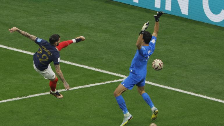 France – Maroc : Les Bleus mènent 1-0 à la pause