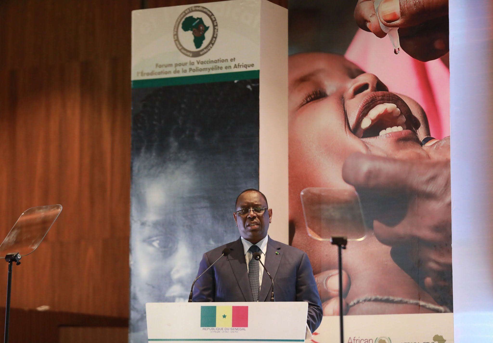 Recrudescence des cas de polio: Macky appelle à la mobilisation de tous les pays africains pour la vaccination des enfants…