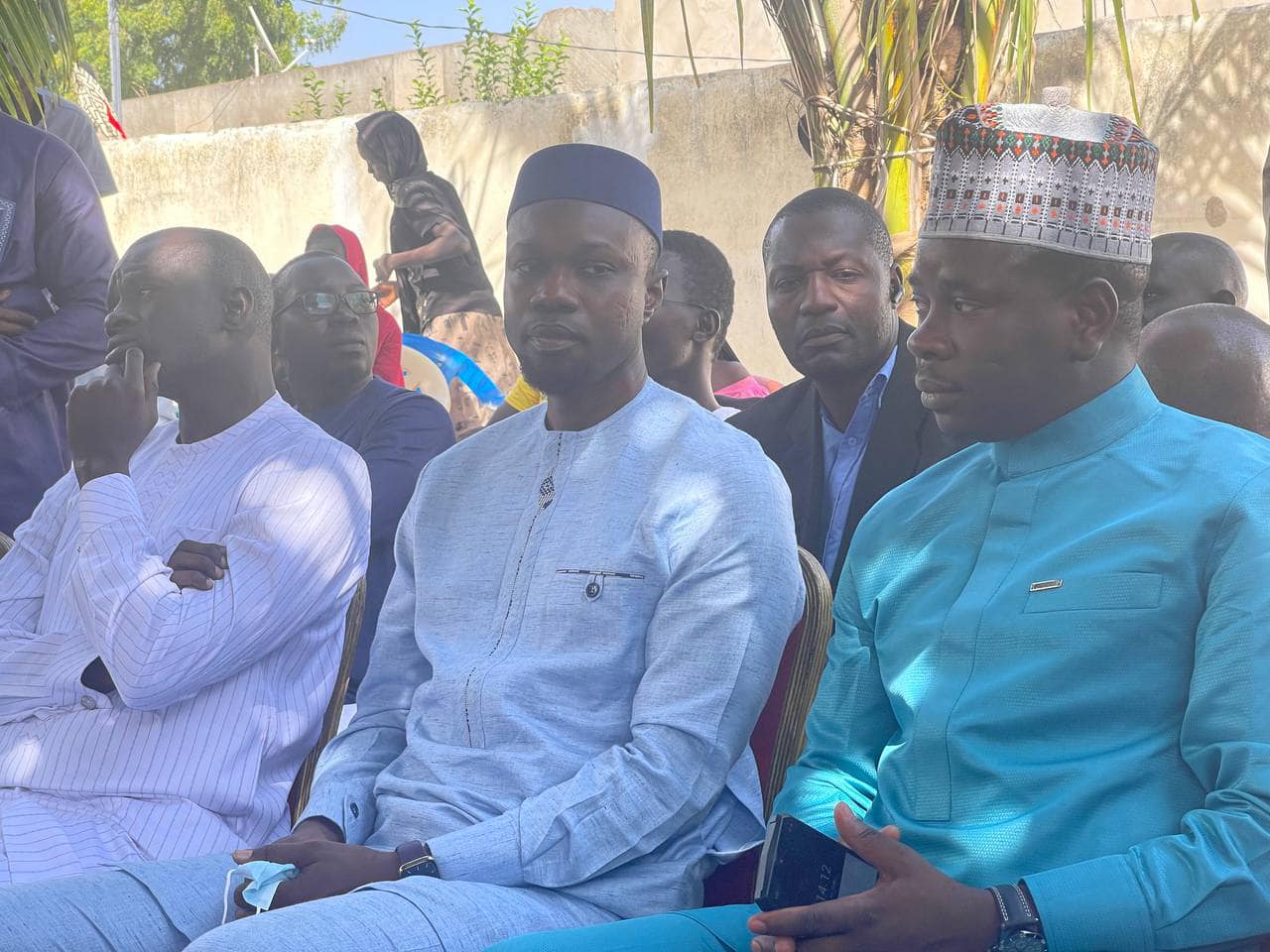 Thiès : Sonko chez Dr Babacar Diop, pour présenter ses condoléances…