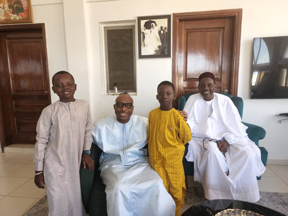 Barthélémy Dias chez Serigne Maodo Sy Dabakh (photos)