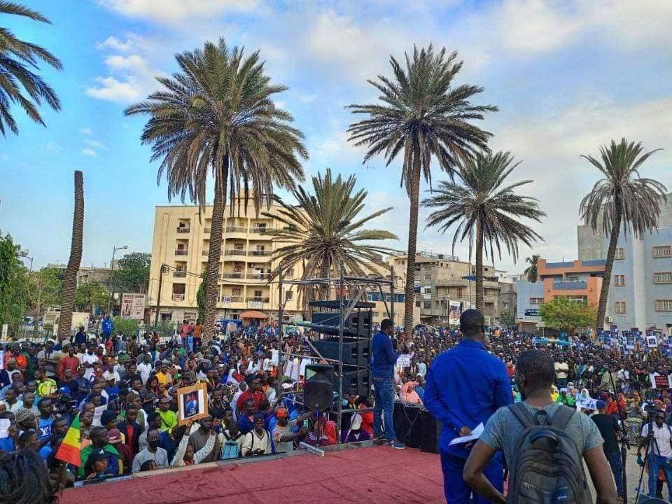 Manif société civile : Sonko félicite les organisateurs et tous les Sénégalais qui sont venus massivement…