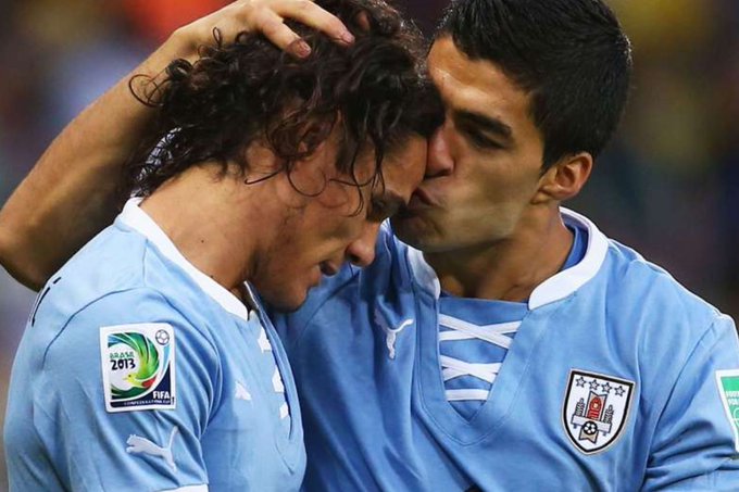 Uruguay :  Le dernier Mondial de Suarez et Cavani