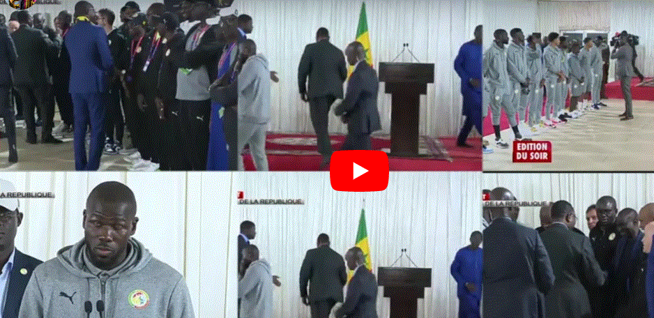 Sénégal – Les Lions au Palais: Revivez les moments forts de la rencontre avec le président Macky Sall