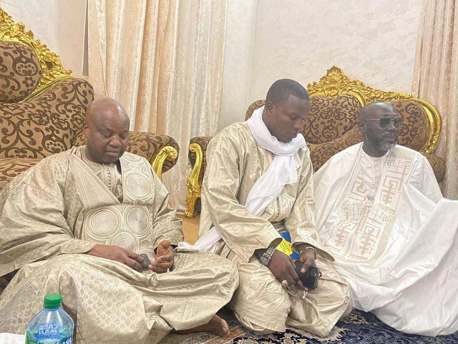 Touba : Le Président Mouvement « Alliance des Bâtisseurs » reçu par Serigne Mountakha…