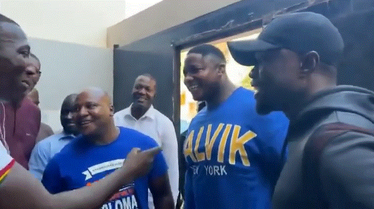 Libérés de Prison : Les 5 membres de la garde rapprochée chez Ousmane Sonko… vidéo