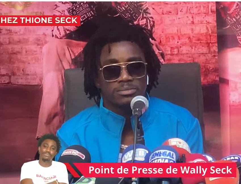 Direct : Waly Seck face à la presse pour une séance d’écoute de son nouvel album « ETAT D’ESPRIT » (Senego-TV)
