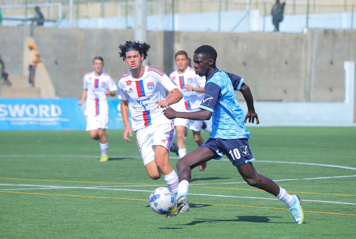 Foot – Amical U16 : Dakar Sacré-Cœur s&rsquo;amuse contre l’Olympique Lyonnais (10-0)