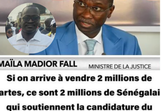Alioune Badara Mboup à Ismaïla Madior Fall: « Un homme sans conviction, intellectuellement malhonnête »