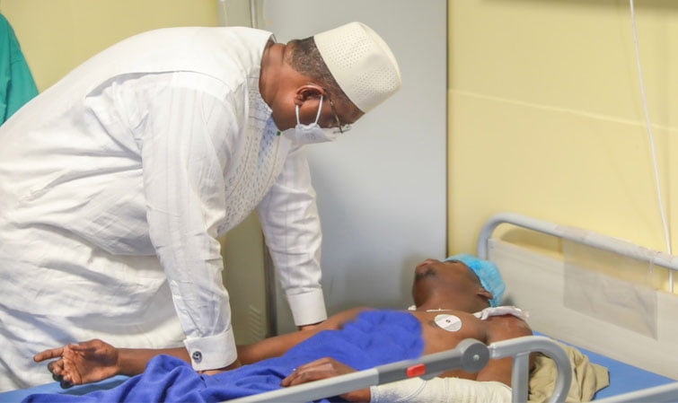 Kaffrine : Macky Sall fustige un système de transport qui fait fi du respect de la vie humaine