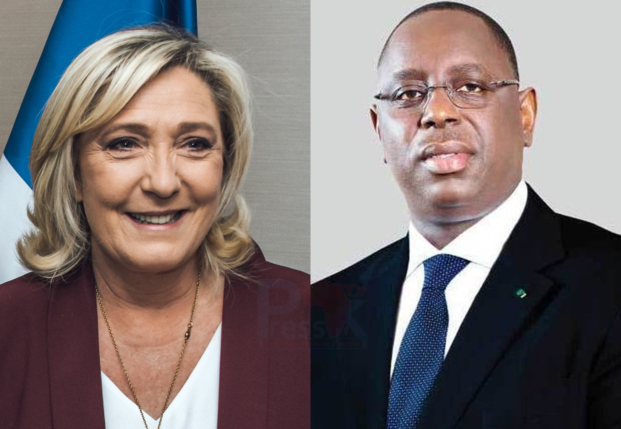 Près de 8 milliards qui auraient été reçus au Sénégal : Marine Le Pen « donne » sa version