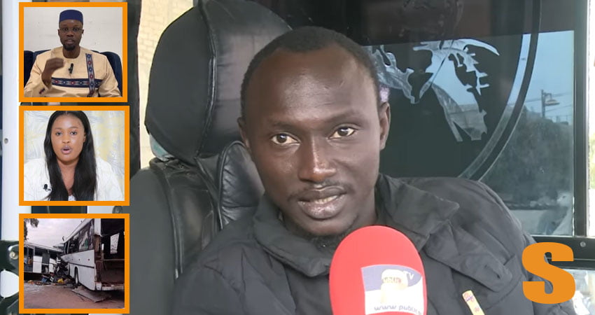 Ce chauffeur de bus compare l’accident de Kaffrine à l’affaire Adji Sarr : Ses vérités sont piquantes.(Vidéo)!