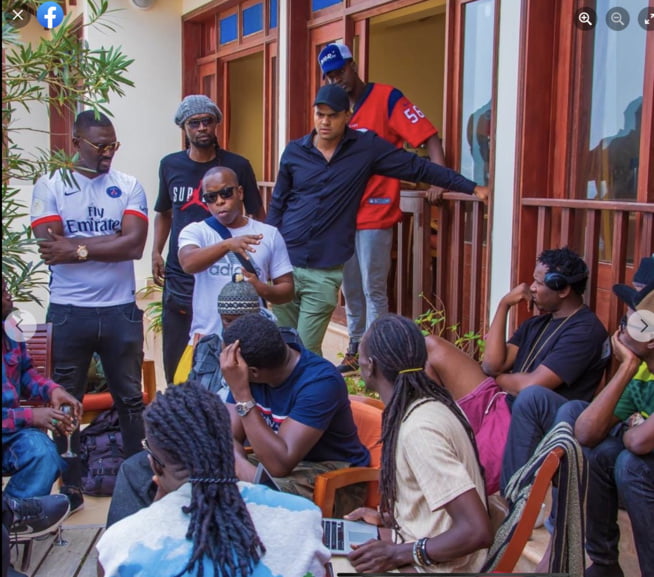 Après l’audience au Palais, Riffou et Cie au Cap vert « Taaral Hip-hop »