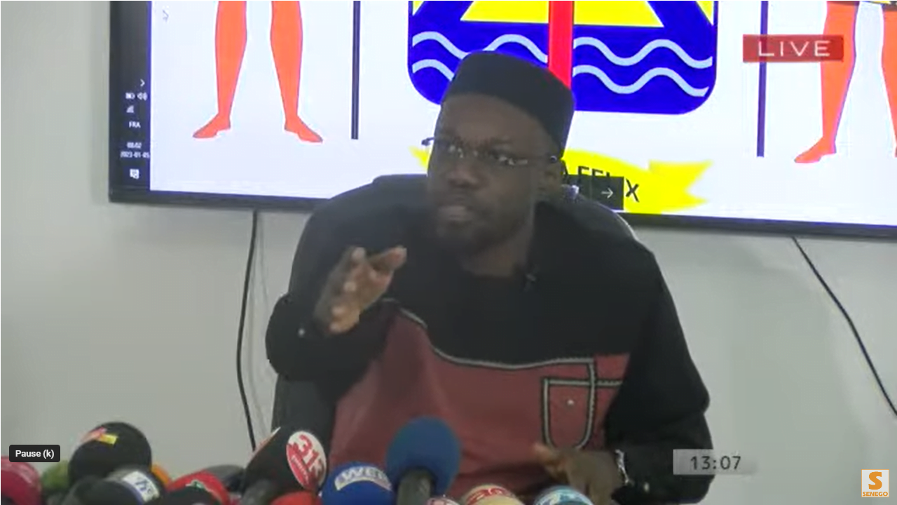 Place de la Nation : Sonko invite « la vraie jeunesse à la manif de Yewwi » (Senego TV)